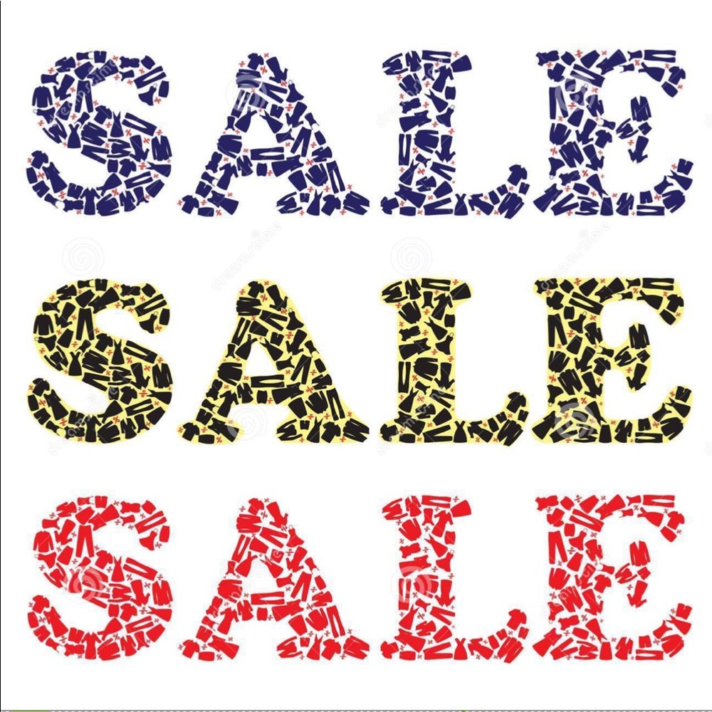 Everything sale!!! 50% off